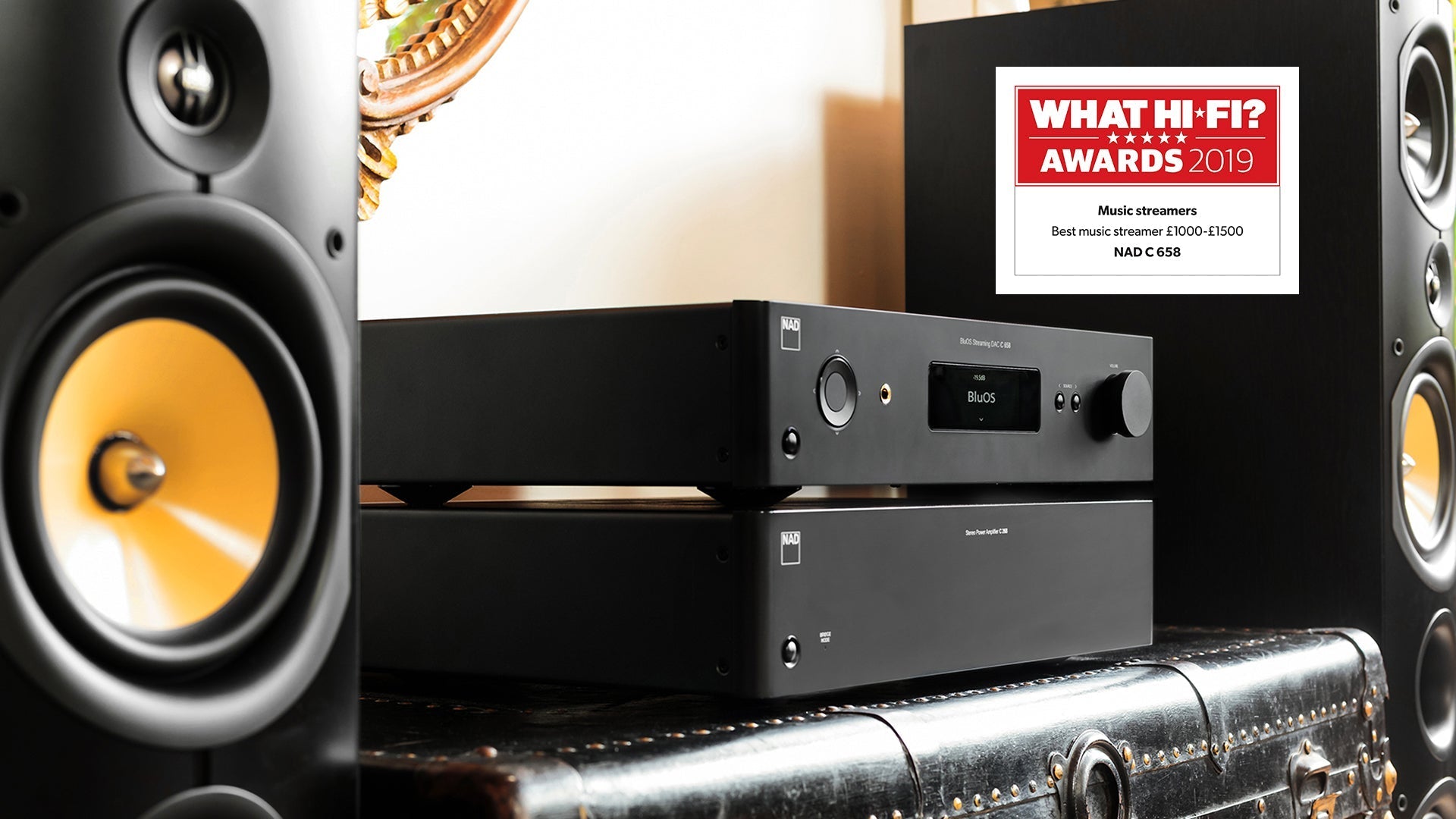 NAD C 658 What Hi-Fi award 2019