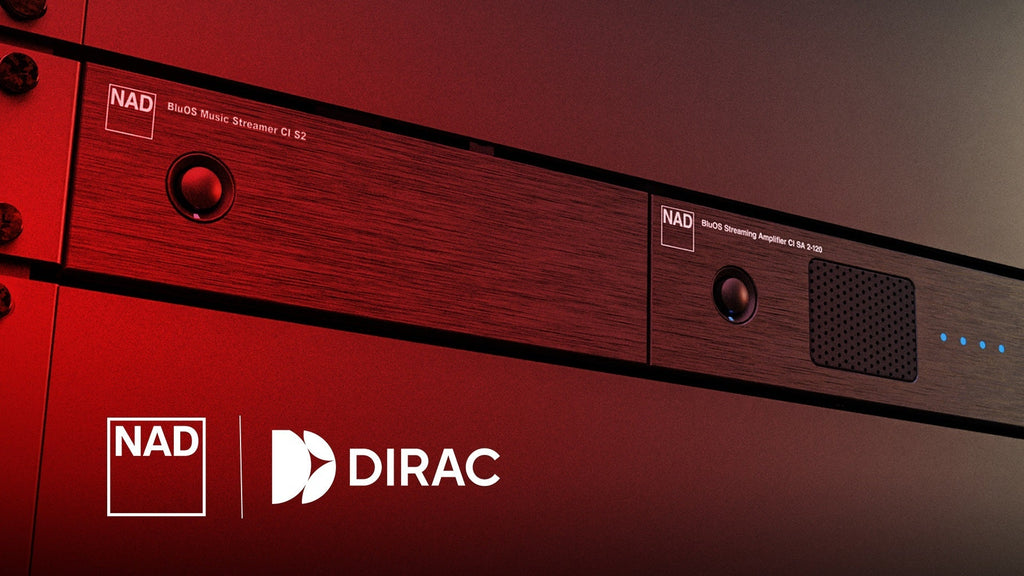 NAD Electronics Adds Support for Dirac Live Room Correction to NAD CI S2 and SA2-120 BluOS Modules