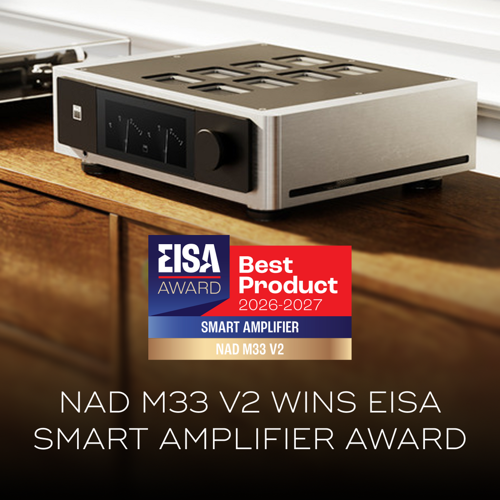 NAD Electronics M33 V2 Awarded EISA Smart Amplifier 2026-2027
