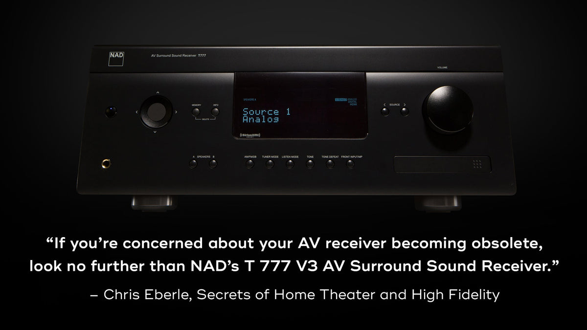 NAD T 777 V3 Home Theater HiFi Review