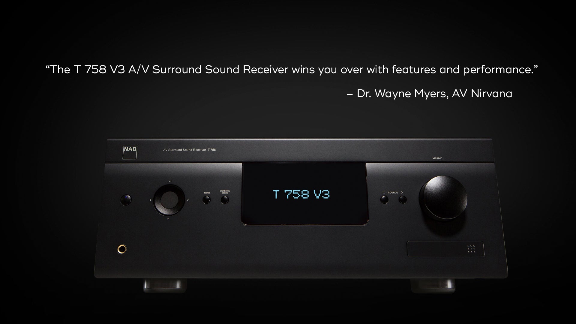 NAD T 758 V3 AV Nirvana Review Image