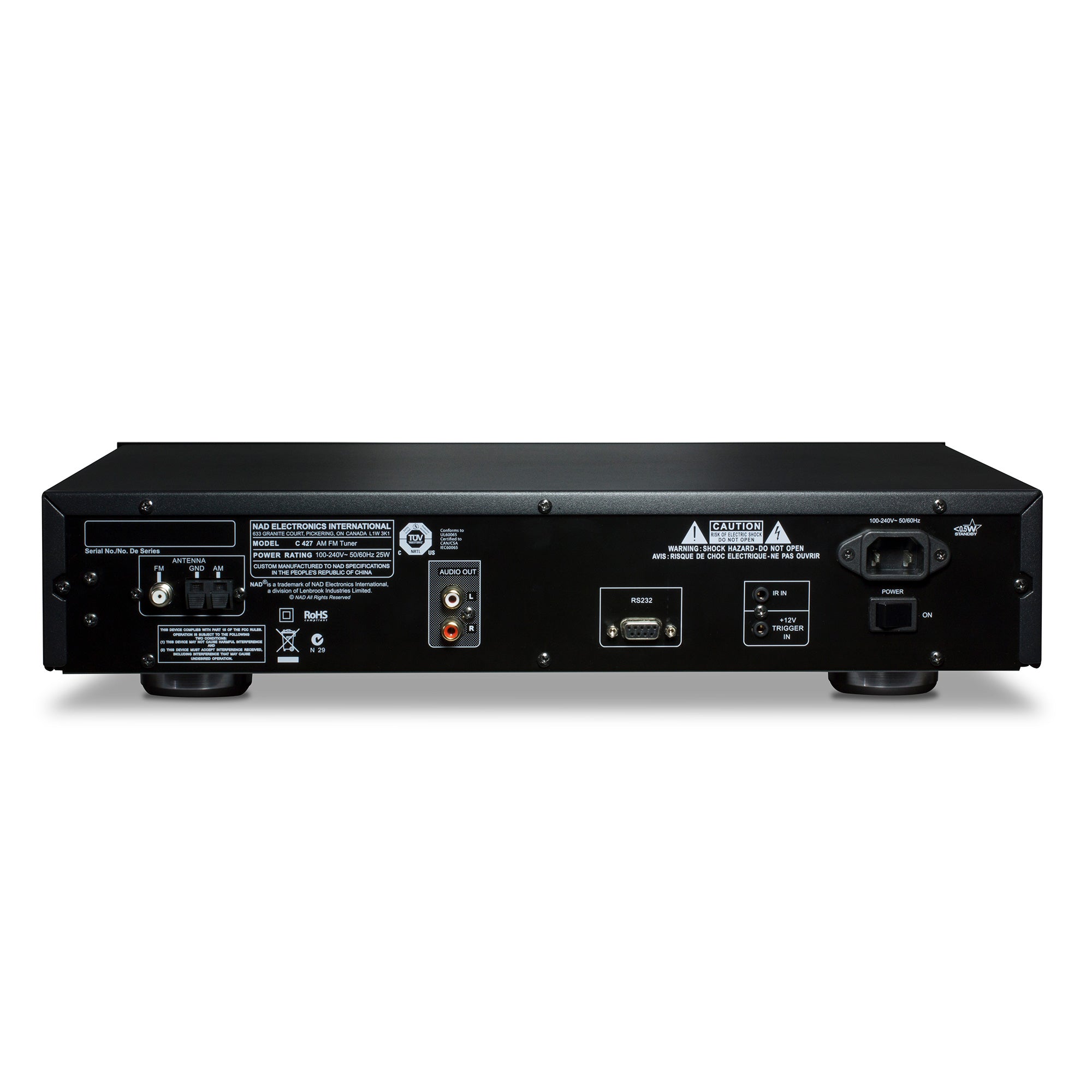 C 427 Stereo AM FM Tuner – NAD Electronics