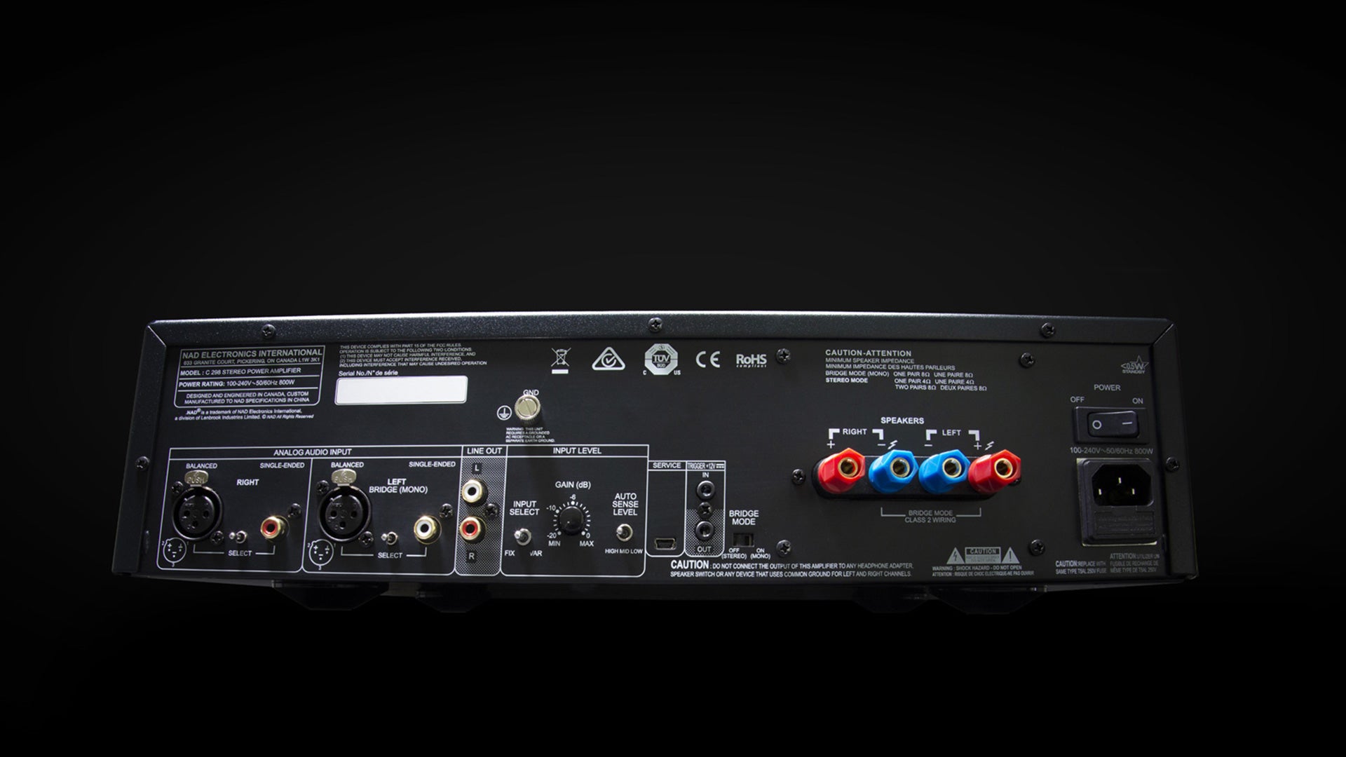 Flexible Stereo or Mono Operation