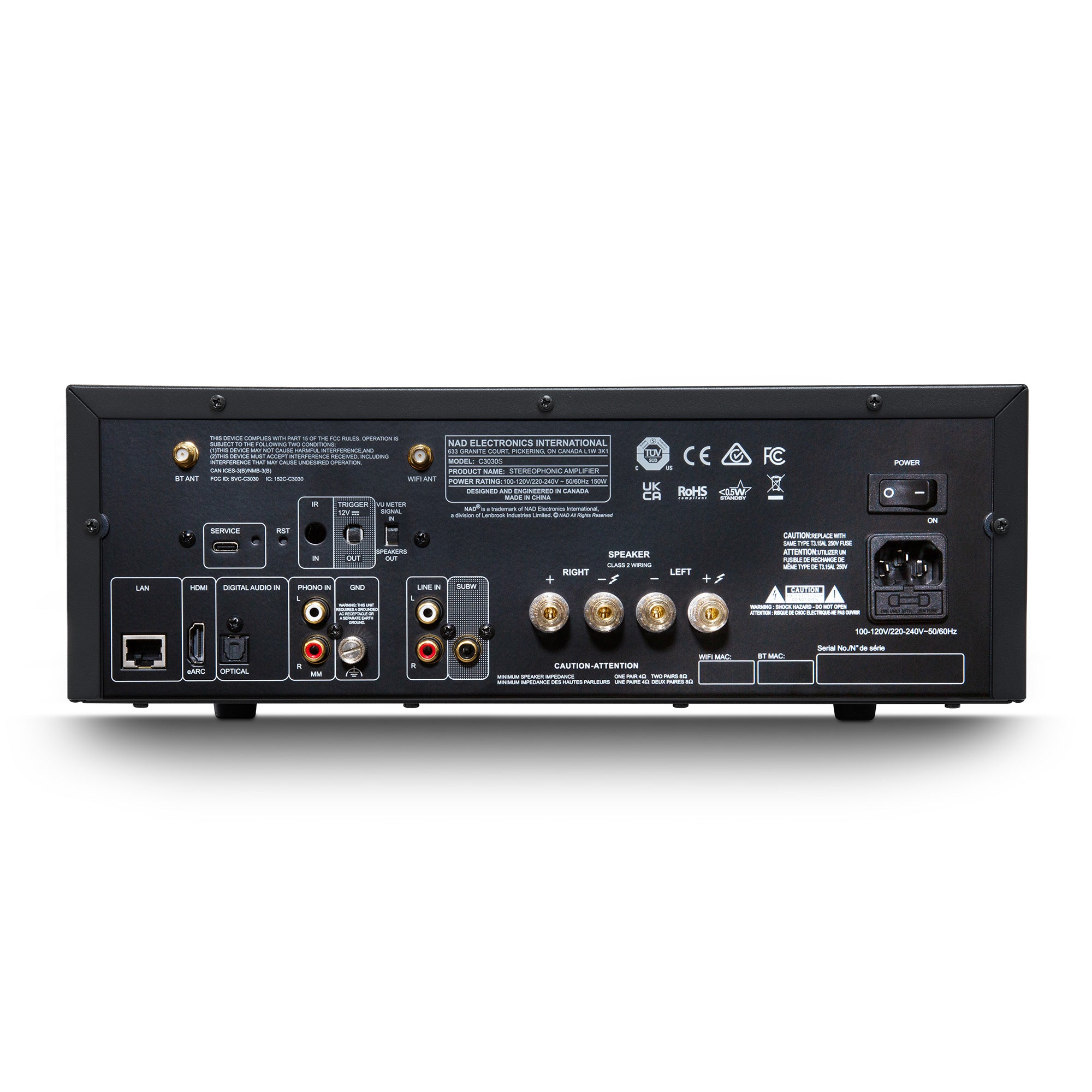 C 3030S Integrated Amplifier – NAD Electronics