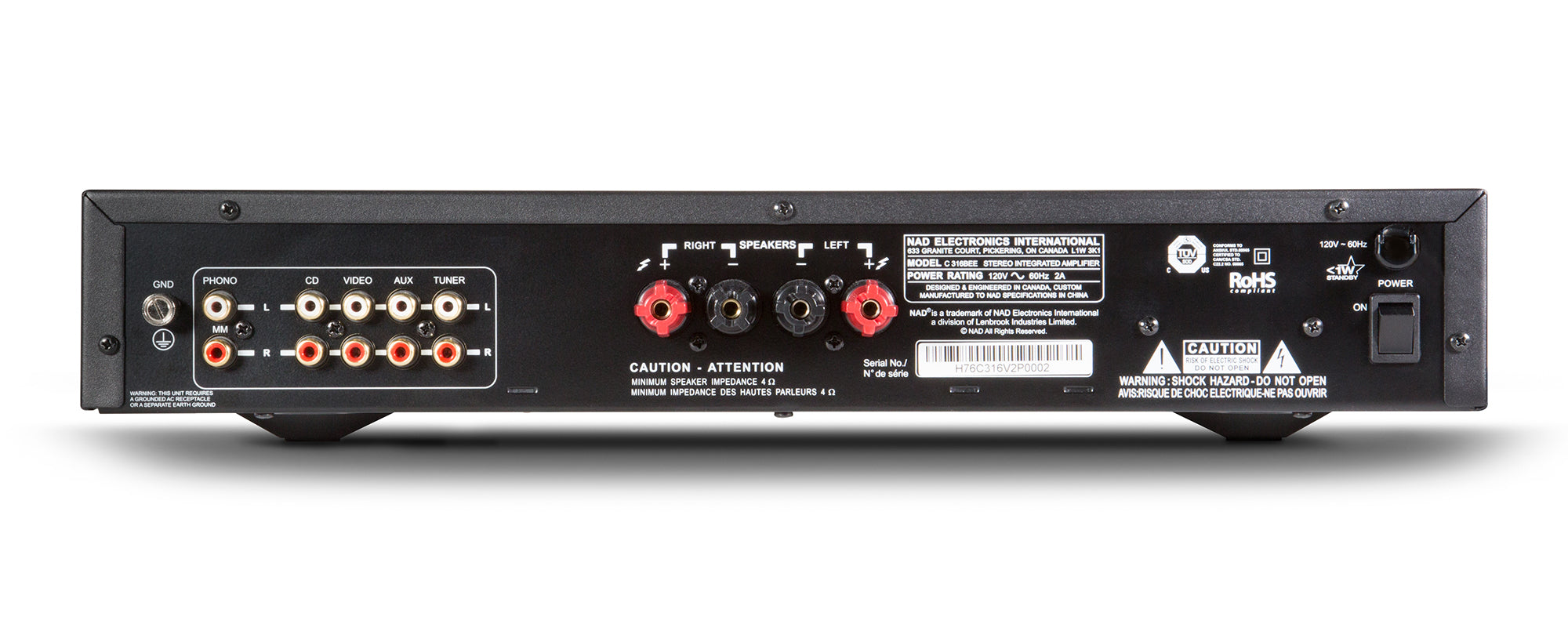 Compact Design with Proven NAD Engineering