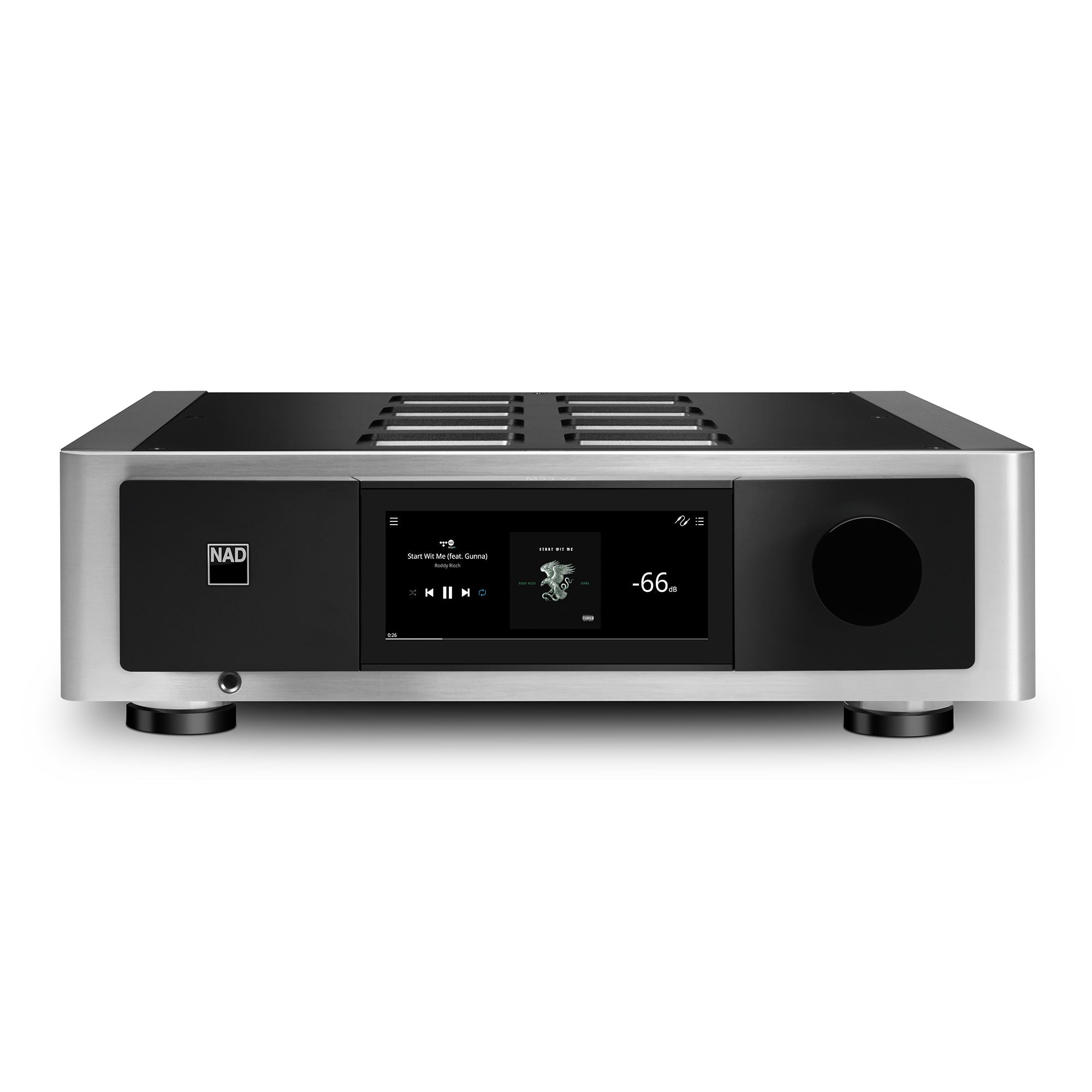 Blue Mash 3rdデモ音源 M33 V2 BluOS® Streaming DAC Amplifier – NAD Electronics