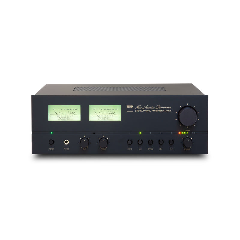 Vintage looking Integrated amplifier. Steaming bluetooth NAD 3030S
